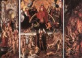 Last Judgment Triptych open 1467 Netherlandish Hans Memling